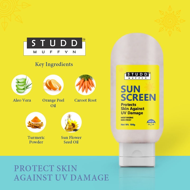 Studd Muffyn Sunscreen SPF 30 - 100 gram