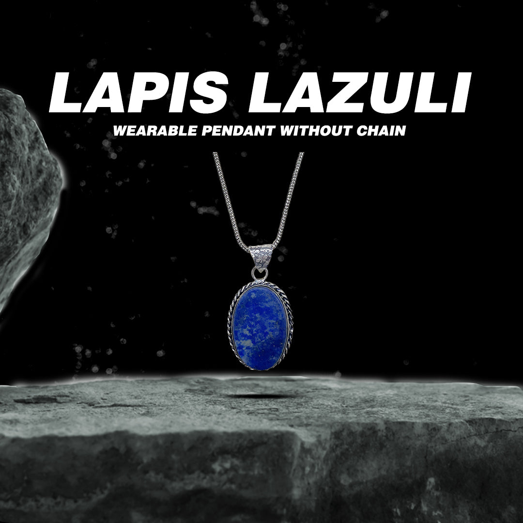 Lapis Lazuli Duo ( Lapis Lazuli Pendant & Lapis Lazuli Ring )