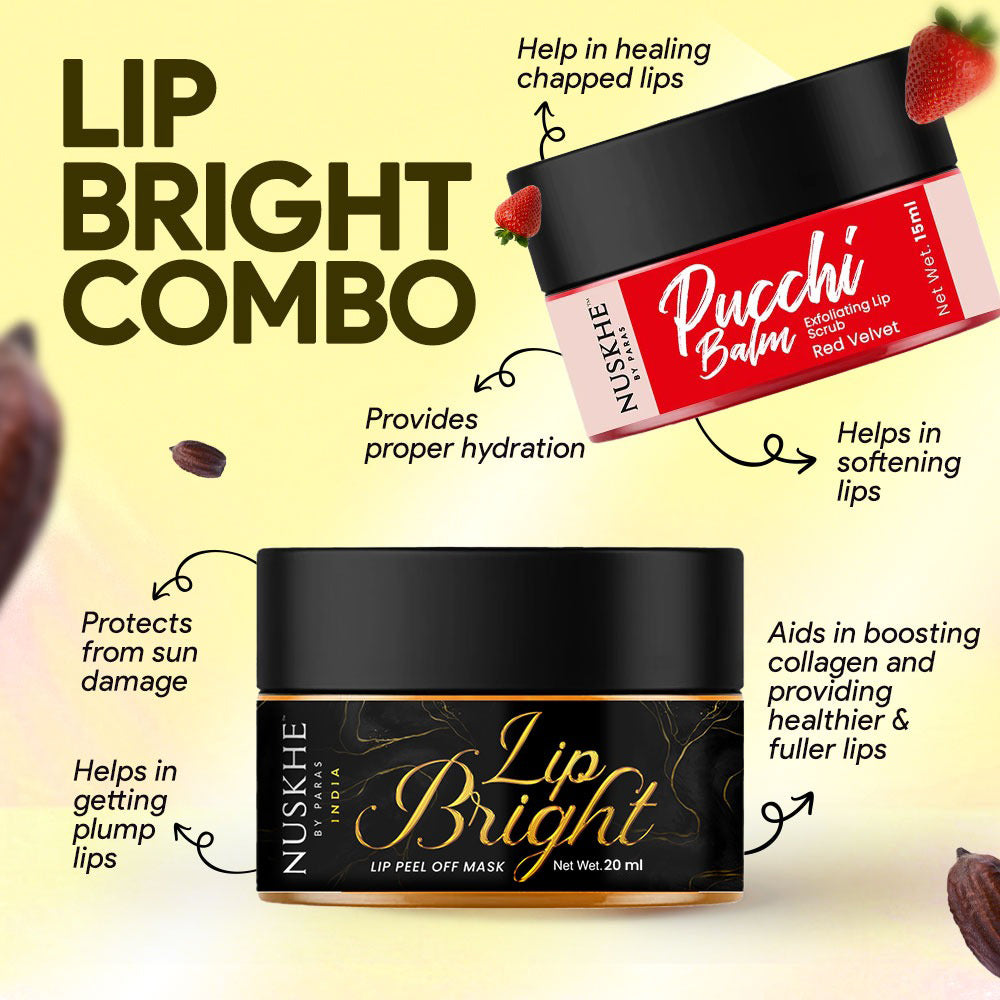 Nuskhe By Paras Lip Bright Combo for Pink & Plum Lips