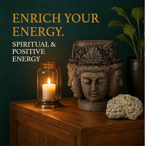 Enrich your energy — spiritual and positive energy.